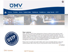 Tablet Screenshot of omv.se