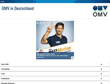 Tablet Screenshot of omv.de
