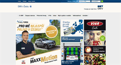Desktop Screenshot of omv.cz