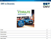 Tablet Screenshot of omv.sk